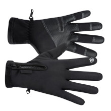 Waterproof Winter Cycling Gloves for Men, Touchscreen Mountain Bike Gloves with Non Slip Grip XXL Black