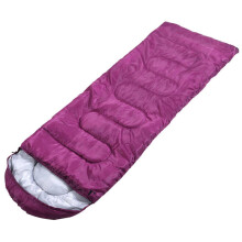 (950g, Purple) Portable Sleeping Bag Envelope Type Splicing Lightweight Waterproof Sleeping Bag For