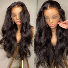 16 Inch 13x6 HD Lace Body Wave Wig Brazilian Remy Human Hair Lace Front with Natural Hairline