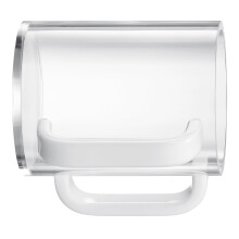 Moderne heldere ceremoniebeker met ergonomisch handvat,- Wit