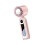 Stille werking Individuele ventilator met instelbare-Roze 1