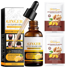 Ginger Anti Hair Loss Shampoo and Hair Growth Oil Set for Thicker Stronger Hair, Deep Scalp Nourishment (2)