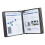 Wall Mount Document Display Rack with 10 A4 Pockets, Flip Organizer for Quick Reference and Menu Display, Black 1