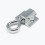 Cabinet Latch Lock Iron Hasp Push Pull Door Latch with Pull Ring, Durable Reverse Color 1 Piece 5