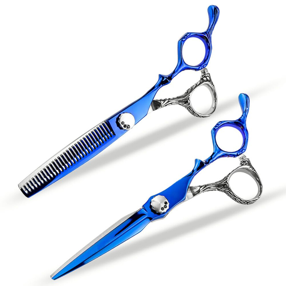 Professional 6 Inch Hair Cutting Scissors JP440C Stainless Steel Barber Shears with Sharp Precision Blades