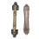 Sliding Door Handle Bronze Vintage Finish Gate Pull Handle with Durable Electroplated Surface 1