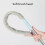 Microfiber Duster and Telescopic Duster with Extendable Cleaning Pole, Bendable Washable Head for Ceiling Fans 5