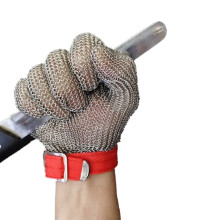 Cut Resistant Glove Stainless Steel Mesh Chainmail Safety Glove for Food Grade Butcher Oyster Shucking XS