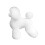 Mannequin éducatif de toilettage de-Bichon Frise blanc b 1