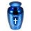 Waterdichte aluminiumlegering huisdier as opslagcontainer-Blauw 1