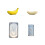 Creative Banana Design Silicone Mold Suitable for-1 set 1