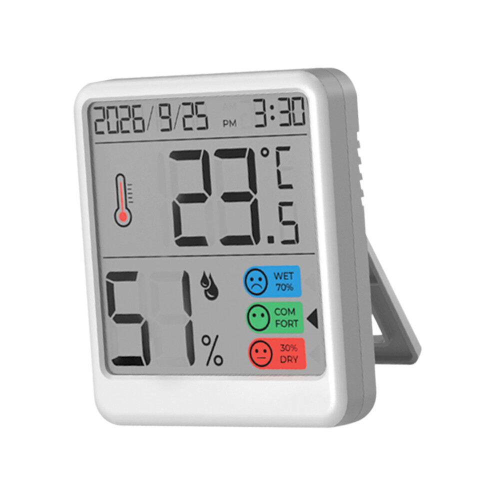 Temperature Humidity Meter Clock Temperature Format And Celsius