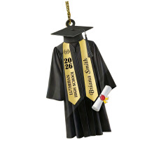 Colorful Academic Dress Backpacks Accessories With 2D-Black