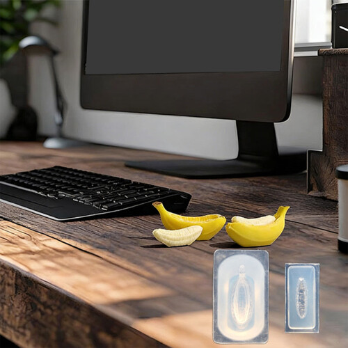 Creative Banana Design Silicone Mold Suitable for-1 set 2