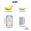 Creative Banana Design Silicone Mold Suitable for-1 set 4