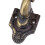 Sliding Door Handle Bronze Vintage Finish Gate Pull Handle with Durable Electroplated Surface 5