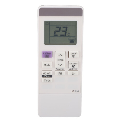 Remote for RAR M0A5 RAS-EH10CKT, 2xAAA, ABS