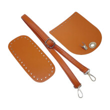 Das Taschenreparaturset enthält PU-Lederbasis und-braun