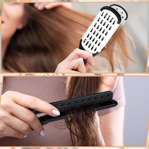 Brosse à lisser les cheveux de Type V, outil professionnel, 1