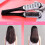 Brosse à lisser les cheveux de Type V, outil professionnel, 6