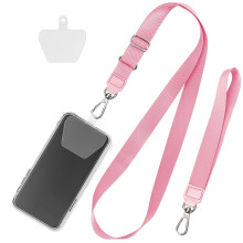Phone Lanyard with Adjustable Neck Strap, Durable Tabs, Crossbody Carry for Women and Men