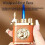 Windproof Jet Flame Lighter Vintage Leather Refillable Butane Torch with OneTouch Ignition Orange 3