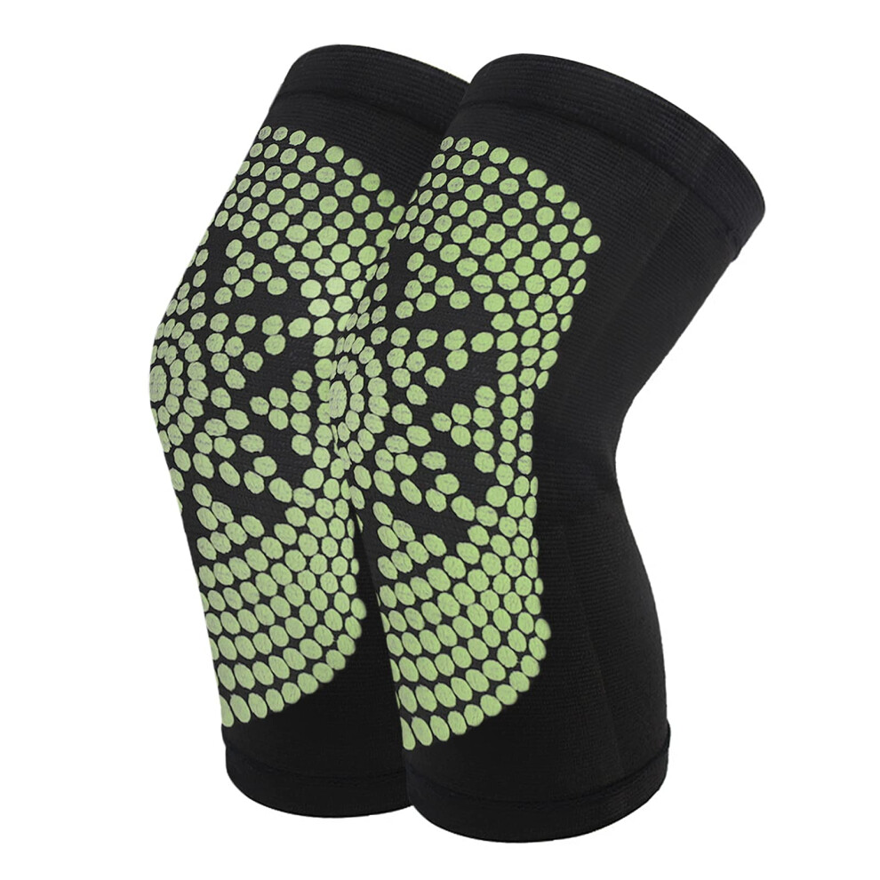Cashmere Knee Warmers Sleeves for Men and Women, Soft Thermal Wool Pads for Winter Sports Black3