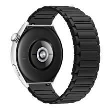 22mm Magnetic Silicone Watch Band for Huawei GT5 GT4 GT3 GT2 with Quick Lock and Soft Comfort Black