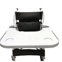 Wheelchair Tray with Dual Cup Holders, Detachable Table for Eating, Durable Universal Fit