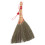 Mini Hand Broom Natural Grass Table Sweeper for Desktop Cleaning Lightweight Reusable Design 1