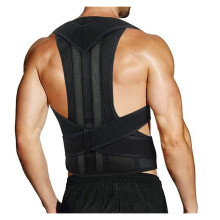Full Back Posture Corrector 4XL, Adjustable and Breathable Back Support Brace for Men and Women
