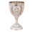 Classical Zinc Alloy Whiskeys Tasting Goblet-1 Silvery White 1