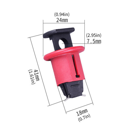 Secure Your Electrical System Weatherproof Nylon Breaker Lock 2