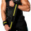 Adjustable Wrist Wraps for Weightlifting with Ergonomic Support and Thumb Loop, Black and Yellow Pair 5