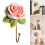 Romance Heart Shape Rose Paint Hook For Keys And-Silver 3