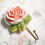 Romance Heart Shape Rose Paint Hook For Keys And-Silver 6