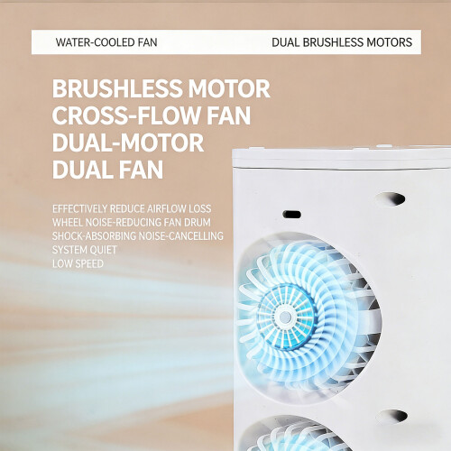 Wireless Individual Cooling Unit 10 Hour Working Time-White 2