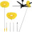 Blue Ceiling Fan Duster with Extendable Pole, DoubleSided Microfiber Blade Cleaner, Washable and Reusable 1
