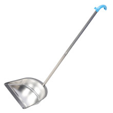 Stainless Steel Dustpan with Ergonomic Comfort Grip, Durable Wear‑Resistant Build for Home Cleaning