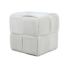 Poef Stof WIKI Kubus 42,5x42,5x43 cm Kleur naar keuze 1 stuk