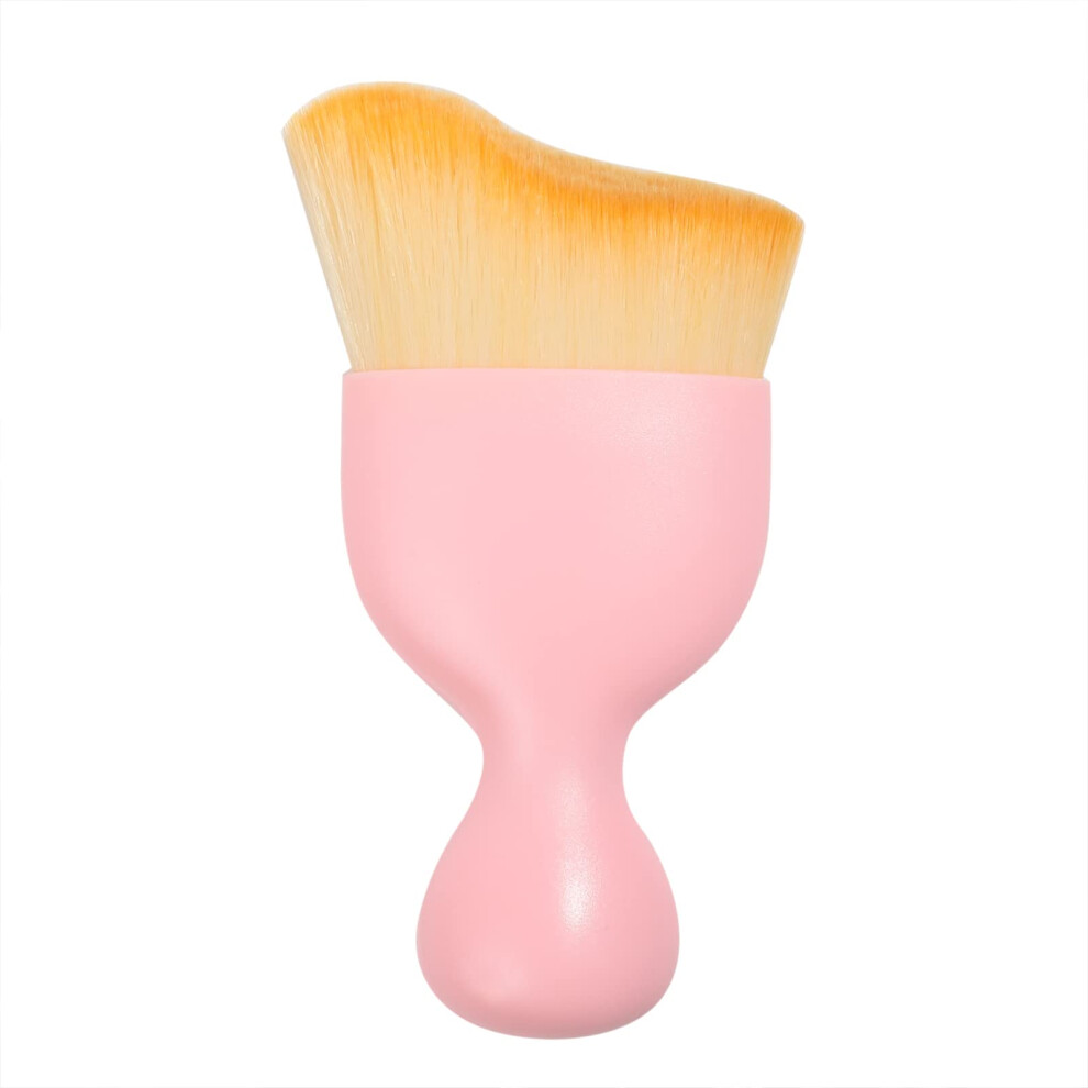 Ultrasoft Microfiber Car Detailing Brush Curved Car Interior Cleaning Brush For Dashboard And Vents Pink 9073542119999