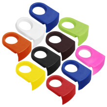 Colorful ABS Drink Clips 10PCS SnapOn Bottle Holders for Goblet and Schooner Glasses Party Bar