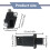 Mass Air Flow Sensor Replacement 3L3Z12B579BA for 2006 Lincoln Zephyr, Precise Airflow Measurement, Improved Engine Performance 2