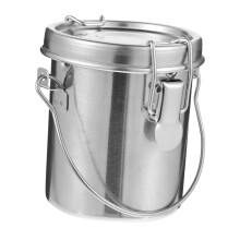 Stainless Steel Paint Brush Washer with Lid, DualLayer Cleaning Bucket for Artists and Studio Use
