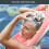 Inflatable Shampoo Basin with Comfortable Neck Support, Leak‑ Drain for Elderly and Disabled 2