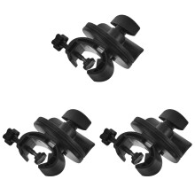 3Pièces Attache Métallique Polyvalente Pour Micro Et Support Téléphone
