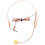 Micro-Casque ABS Rose Pour Chant Enseignement Flexible 1