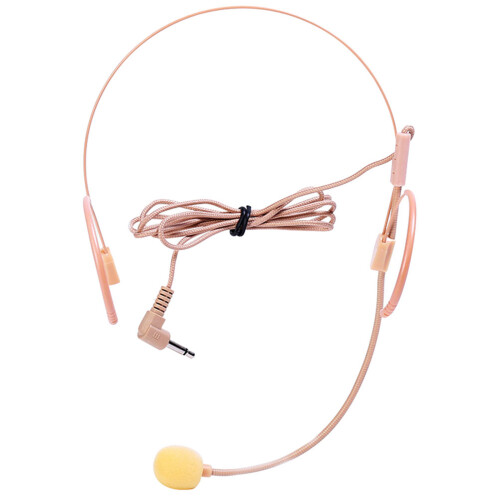 Micro-Casque ABS Rose Pour Chant Enseignement Flexible