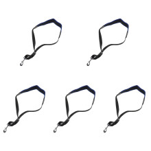 5Pièces Lanière Saxophone Cou Nylon Bleu Résistant Ajustable