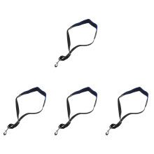 4Pcs Durable Adjustable Saxophone Strap Blue Neck Hanging Belt